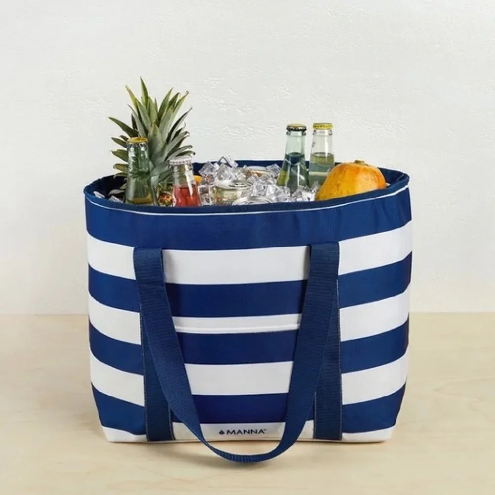 ⭐️ Manna Hydration Nautical Cooler Tote